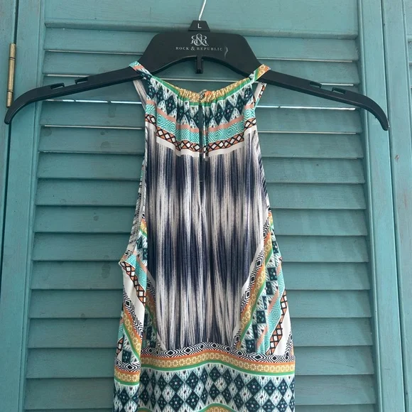 London Style Vibrant Patterned Maxi Dress - Picture 3 of 5